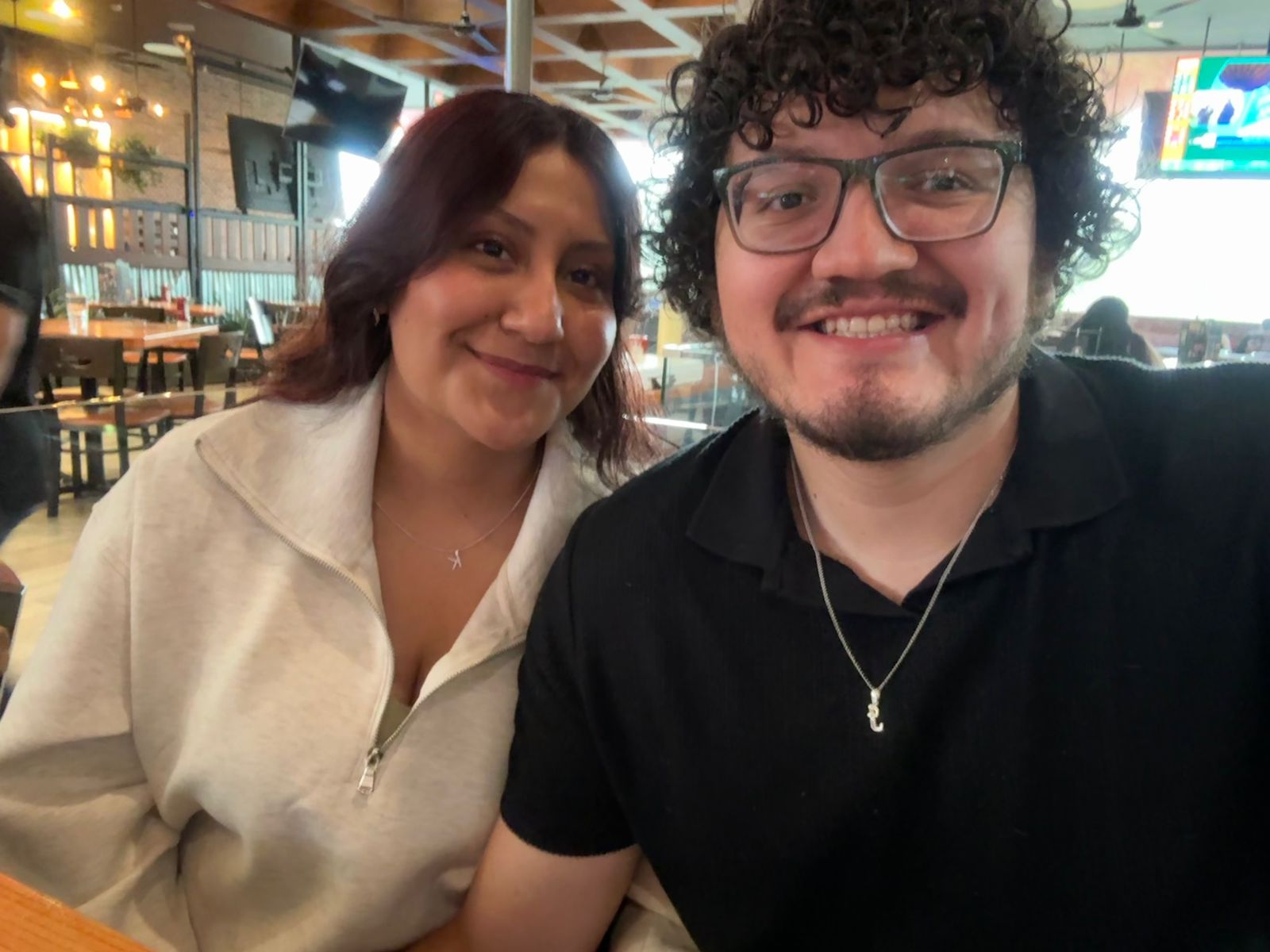 Johana y Kevin juntos